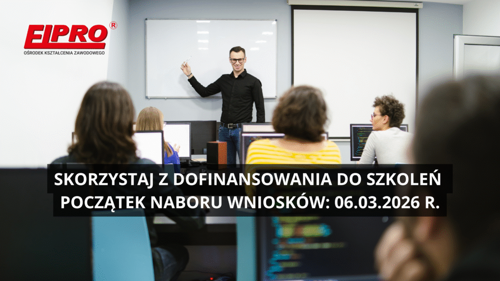 Zdobądź dofinansowanie do szkoleń ELPRO